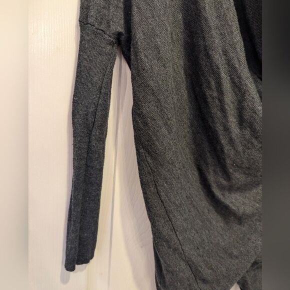 RD Style Women’s Gray Long Sleeve knit wrap lagenlook cocoon Sweater Plus sz 2X - Picture 4 of 8